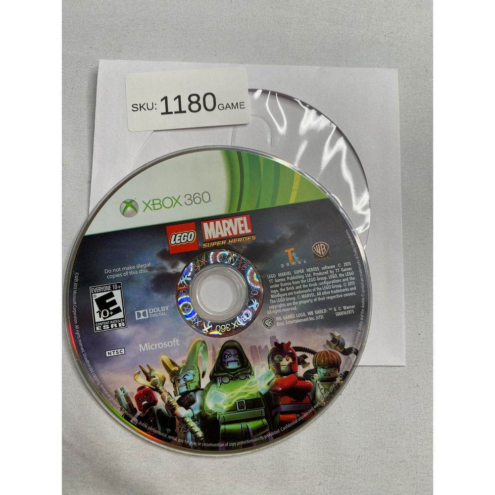 LEGO Marvel Super Heroes Microsoft Xbox 360